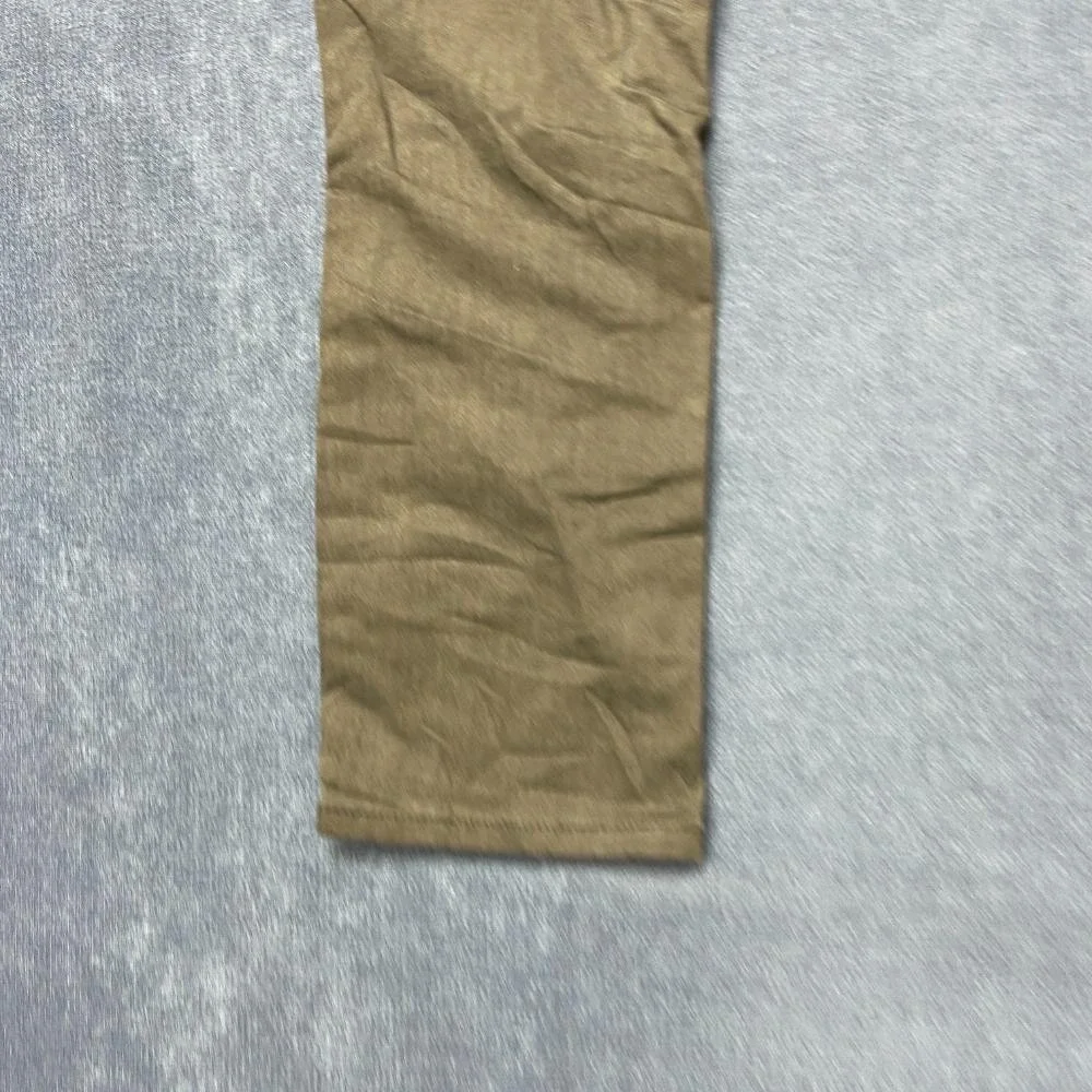 Banana Republic Travel Jeans Mens 34x30 Green Denim Outdoor Straight Slim Fit
